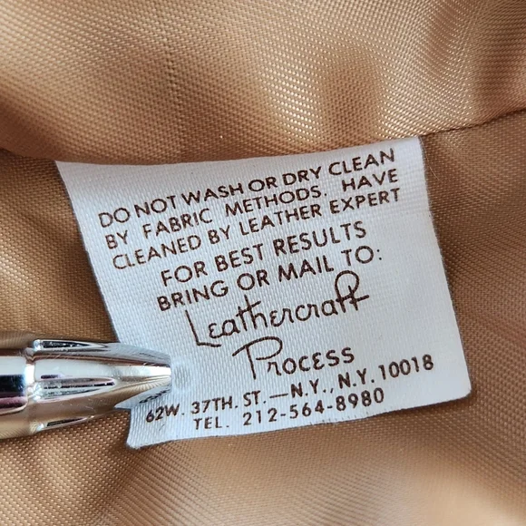 Schott NYC Vintage 80s Cropped Western Fringed Suede Jacket Tan, Women's Size S - Picture 9 of 11